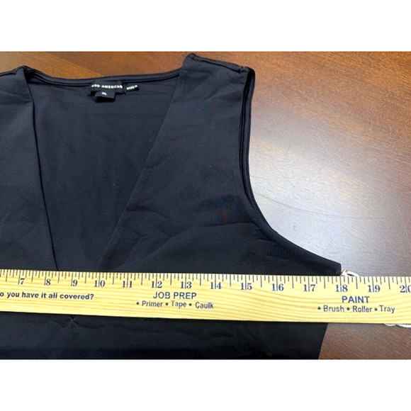 Good American Womens Black V-Neck Sleeveless Bodysuit Sz XL - NEW W/TAGS!! $79 - Picture 7 of 7